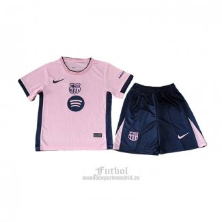 Camiseta Barcelona Special Nino 2025-2026 Rosa