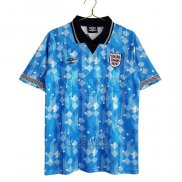 Camiseta Inglaterra Tercera Retro 1990