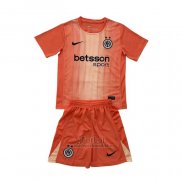 Camiseta Inter Milan Portero Nino 2025-2026 Naranja