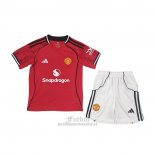 Camiseta Manchester United Primera Nino 2025-2026