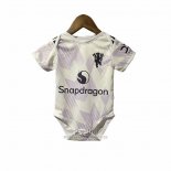 Camiseta Manchester United Segunda Bebe 2025-2026