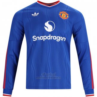 Camiseta Manchester United Segunda Manga Larga 2026-2027