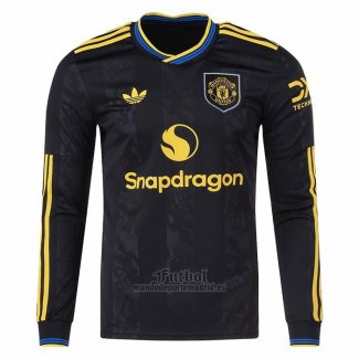 Camiseta Manchester United Tercera Manga Larga 2025-2026