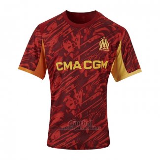 Camiseta Olympique Marsella Portero 2025-2026 Rojo