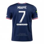 Camiseta Paris Saint-Germain Jugador Mbappe Primera 2021-2022