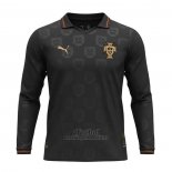 Camiseta Portugal Special Manga Larga 2025 Negro
