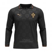 Camiseta Portugal Special Manga Larga 2025 Negro