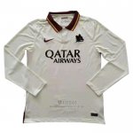 Camiseta Roma Segunda Manga Larga 2020-2021