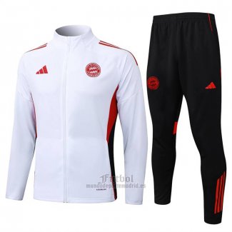 Chandal de Chaqueta del Bayern Munich 2025-2026 Blanco