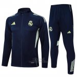 Chandal de Chaqueta del Real Madrid Nino 2025-2026 Azul Oscuro