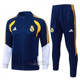 Chandal de Chaqueta del Real Madrid Nino 2026-2027 Azul