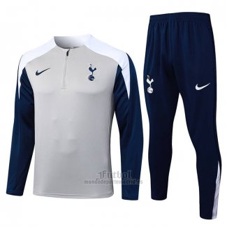 Chandal de Sudadera del Tottenham Hotspur 2025-2026 Gris Azul