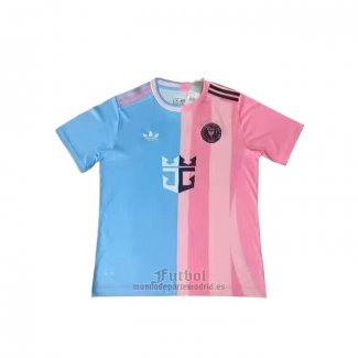 Camiseta Inter Miami Special 2025 Azul Rosa Tailandia