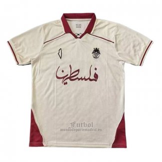 Camiseta Palestina Special 2025-2026 Blanco Rojo Tailandia