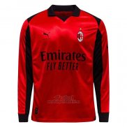 Camiseta AC Milan Cuarto Manga Larga 2025-2026