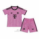 Camiseta Bayern Munich Portero Nino 2025-2026 Rosa  Camiseta Bayern Munich Portero Nino 2025-2026 Rosa