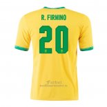Camiseta Brasil Jugador R.Firmino Primera 2020-2021