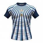 Camiseta Pre Partido del Argentina 2026 Blanco Azul