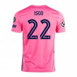 Camiseta Real Madrid Jugador Isco Segunda 2020-2021