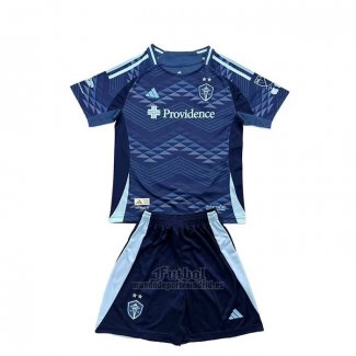 Camiseta Seattle Sounders Segunda Nino 2025