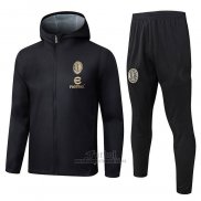 Chandal de Rompevientos del AC Milan 2025-2026 Negro