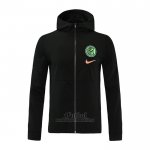 Chaqueta con Capucha del Inter Milan 2021 Negro