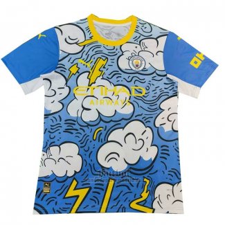 Camiseta Manchester City Special 2024-2025 Azul Tailandia