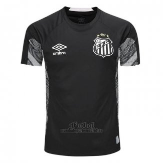 Camiseta Santos Portero 2025 Negro Tailandia