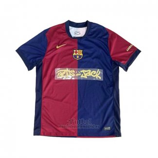 Camiseta Barcelona Primera 2024-2025 Rojo Azul