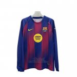 Camiseta Barcelona Primera Manga Larga 2025-2026