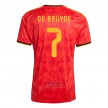 Camiseta Belgica Jugador Kevin De Bruyne Primera 2026