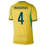 Camiseta Brasil Jugador Marquinhos Primera 2026