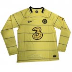 Camiseta Chelsea Segunda Manga Larga 2021-2022