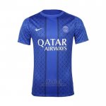 Camiseta Pre Partido del Paris Saint-Germain 2025-2026 Azul