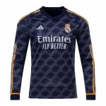 Camiseta Real Madrid Segunda Manga Larga 2023-2024
