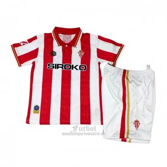 Camiseta Sporting de Gijon Primera Nino 2026-2027