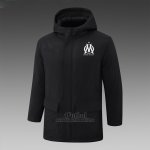 Chaqueta Invierno del Olympique Marsella 2024-2025 Negro