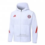 Chaqueta con Capucha del Bayern Munich 2025-2026 Blanco