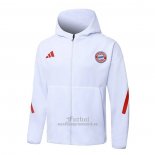 Chaqueta con Capucha del Bayern Munich 2025-2026 Blanco