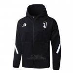 Chaqueta con Capucha del Juventus 2025-2026 Negro