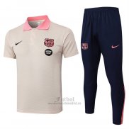 Conjunto Polo del Barcelona 2025-2026 Amarillo