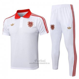 Conjunto Polo del Bayern Munich 125 Aniversario 2025-2026 Blanco