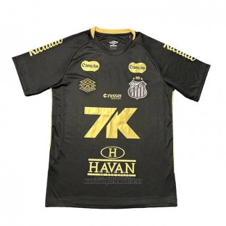 Camiseta Santos Special 2025 Negro Oro Tailandia