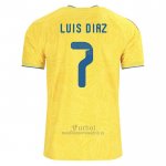 Camiseta Colombia Jugador Luis Diaz Primera 2026