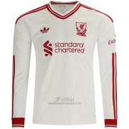 Camiseta Liverpool Segunda Manga Larga 2026-2027