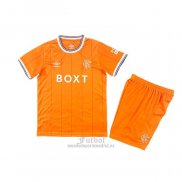 Camiseta Rangers Cuarto Nino 2025-2026