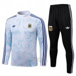Chandal de Sudadera del Argentina Nino 2026-2027 Blanco