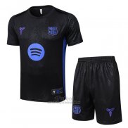 Chandal del Barcelona Manga Corta 2025-2026 Negro - Pantalon Corto