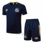 Chandal del Santos Manga Corta 2025-2026 Azul - Pantalon Corto  Chandal del Santos Manga Corta 2025-2026 Azul - Pantalon Corto