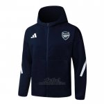 Chaqueta con Capucha del Arsenal 2025-2026 Negro